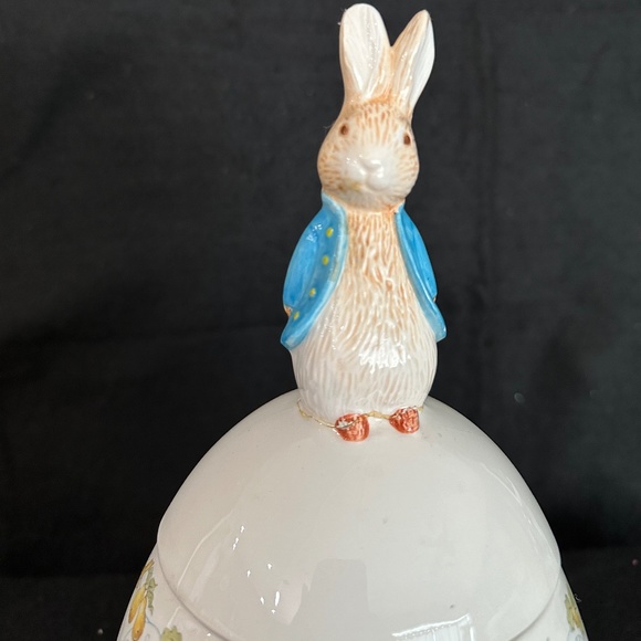 Beatrix Potter 1996, Vintage Teleflora Gift, candy/ cookies jar - Picture 7 of 10